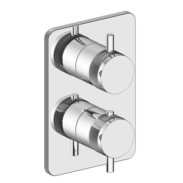 Nala mitigeur thermostatique encastré complet 2 voies chrome