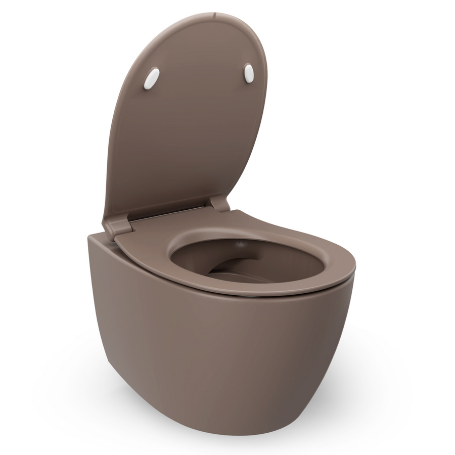 Isvea Sentimenti Hangtoilet - Taupe