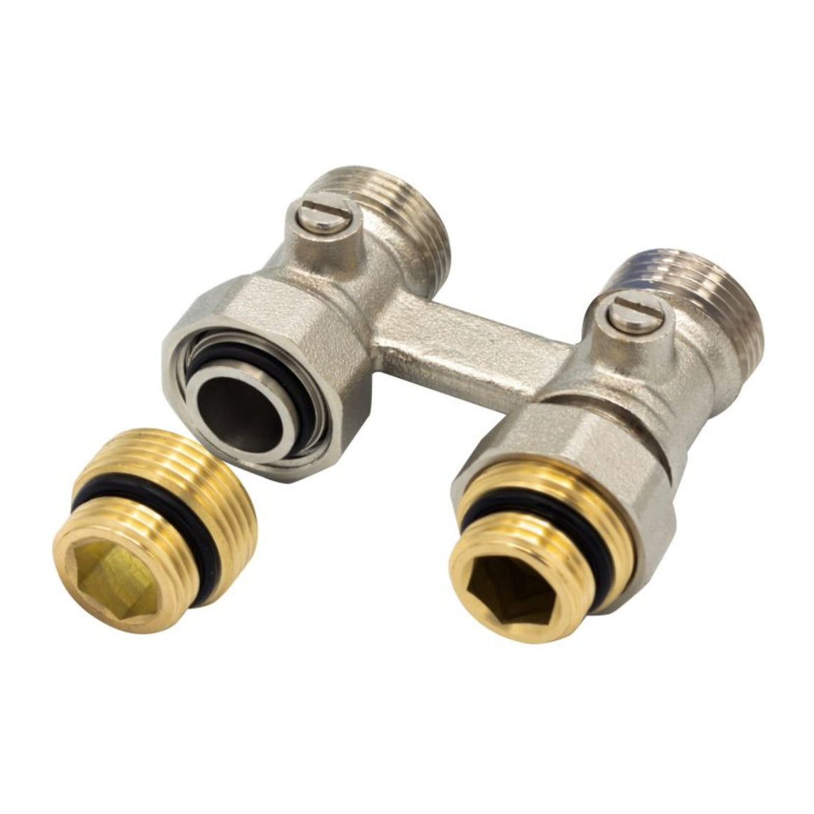 AANSLUITBLOK MET VLOERAANSLUITING 3/4EK-1/2-MM