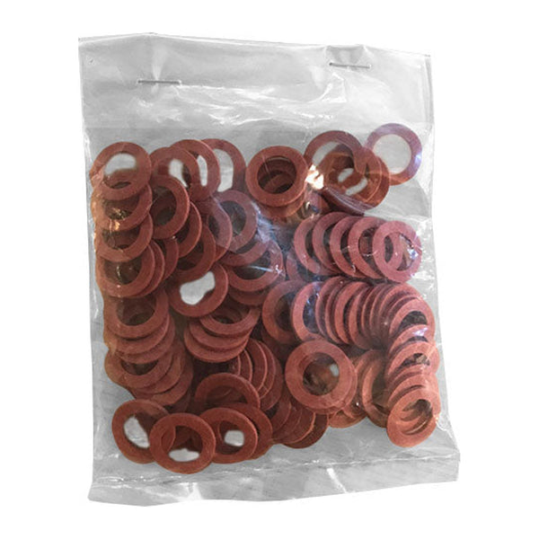 Riko fiber pakkingsringen rood, zakje a 100 stuks