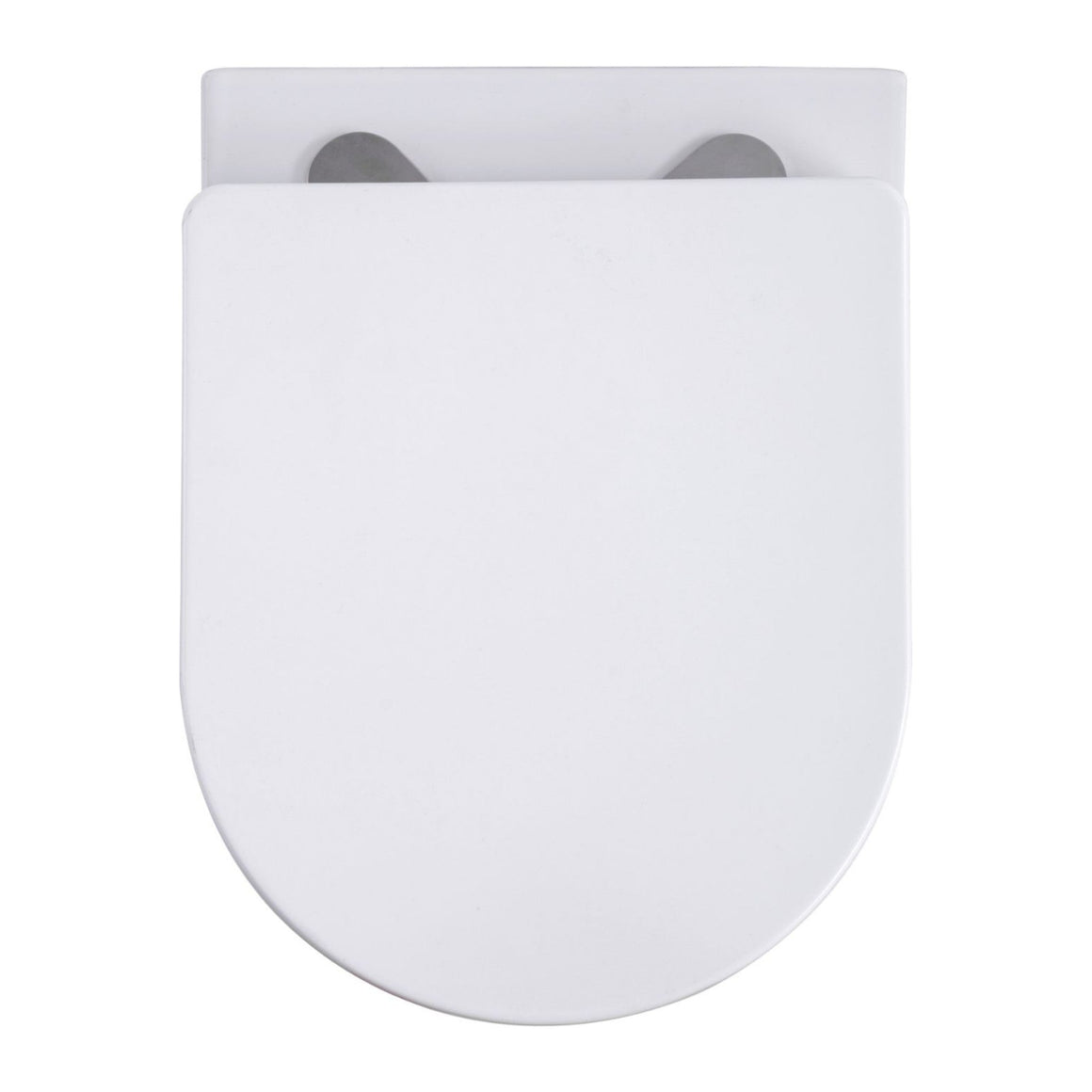 Aloni Pro Hangtoilet Randloos Tornado Flush – Compact 49 cm – Met Softclose Zitting – Wand WC – glanzend wit #kleur_glanzend-wit