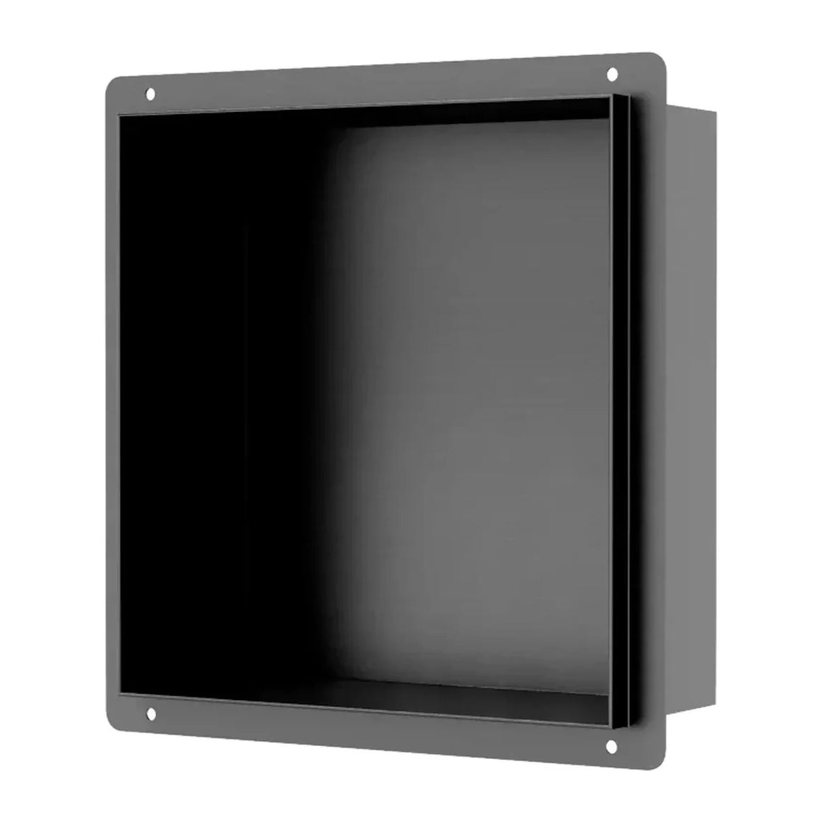 DutchLine Inbouw Nis - Betegelbaar - 300x300x100 – Gunmetal
