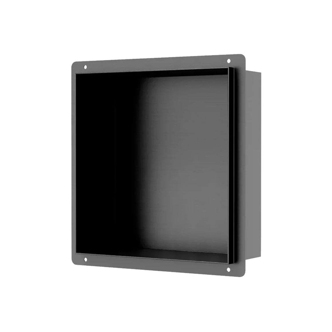 DutchLine Inbouw Nis - Betegelbaar - 300x300x70 – Gunmetal