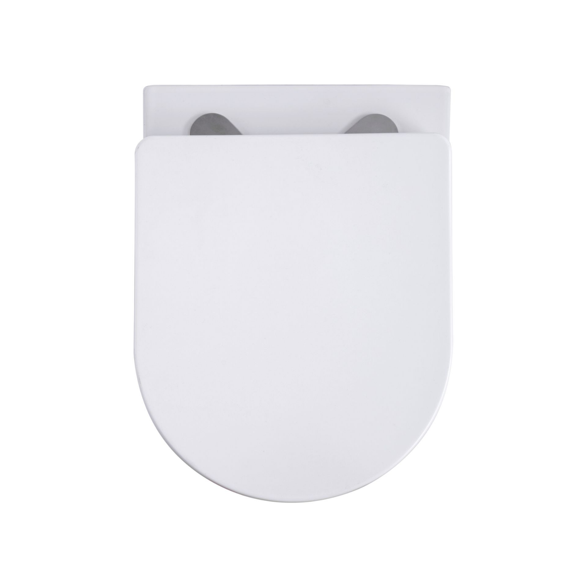 Aloni Pro hangtoilet / ophang WC – tornado flush – randloos – met zitting – compact 49 cm