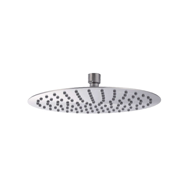 304-Ufo Ronde Hoofddouche Wiesbaden 25 Cm in RVS