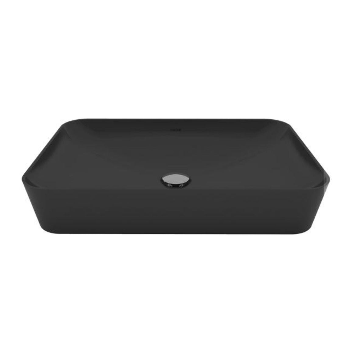 Creavit Ultra Keramische Opbouw Wastafel – Mat Zwart #kleur_mat-zwart