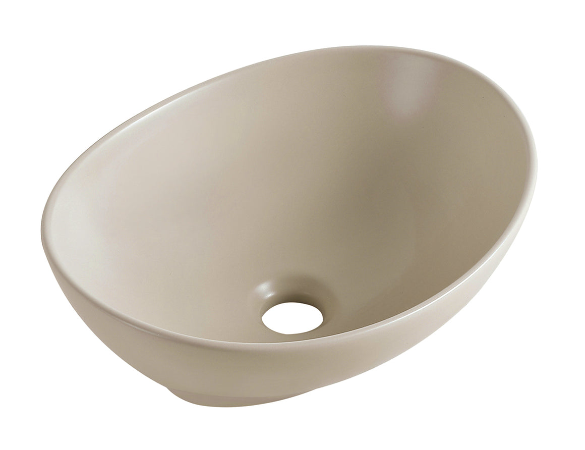 Wiesbaden Barco waskom ovaal beige - productfoto