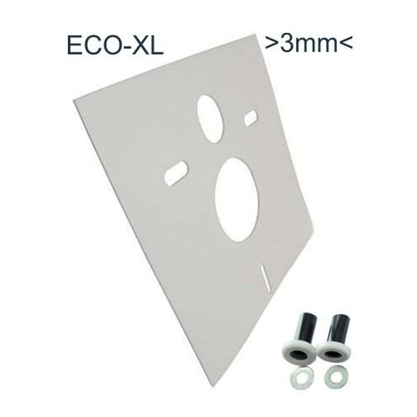 Xellanz Wandcloset isolatieset 400×420 mm dikte 3 mm