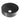 Wiesbaden Wiesbaden mondri waskom rond mat zwart/gunmetal - productfoto