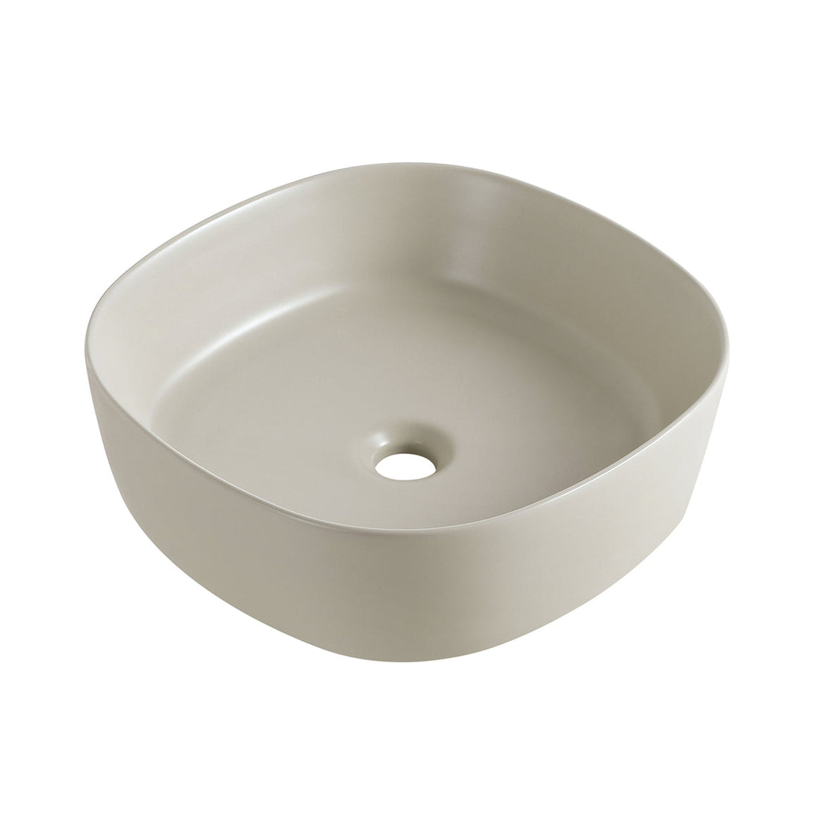 Wiesbaden Sofia waskom rond keramiek beige - productfoto