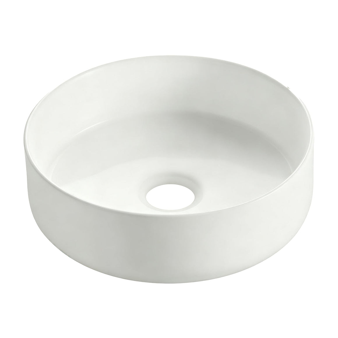Wiesbaden Colosso waskom rond keramiek Mat wit - productfoto