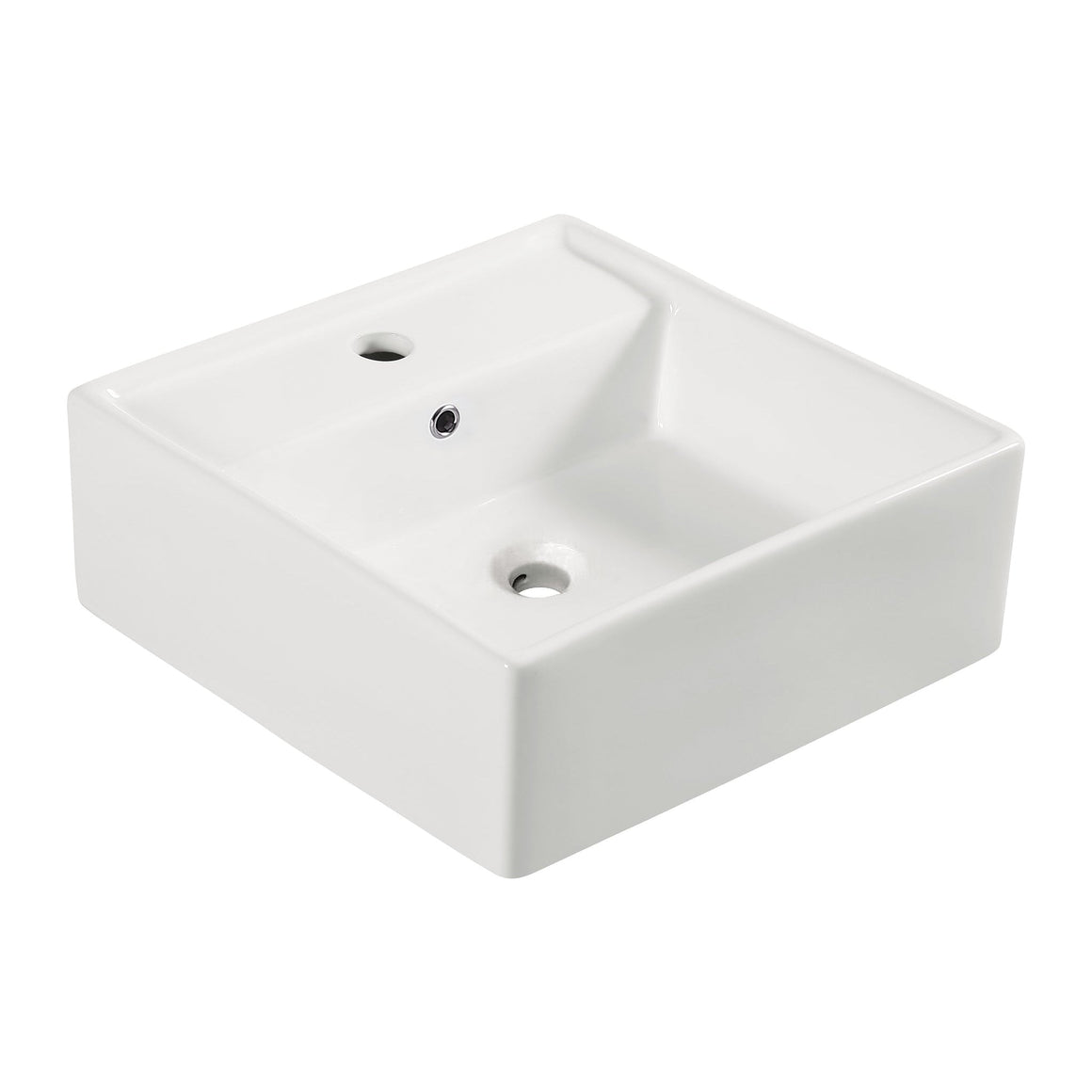 Wiesbaden Larx waskom vierkant 41 x 41 x 15 cm - productfoto