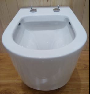 Xellanz Flow wandcloset rimless met toiletzitting wit