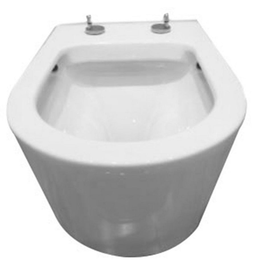 Xellanz Flow wandcloset rimless met toiletzitting wit - productfoto
