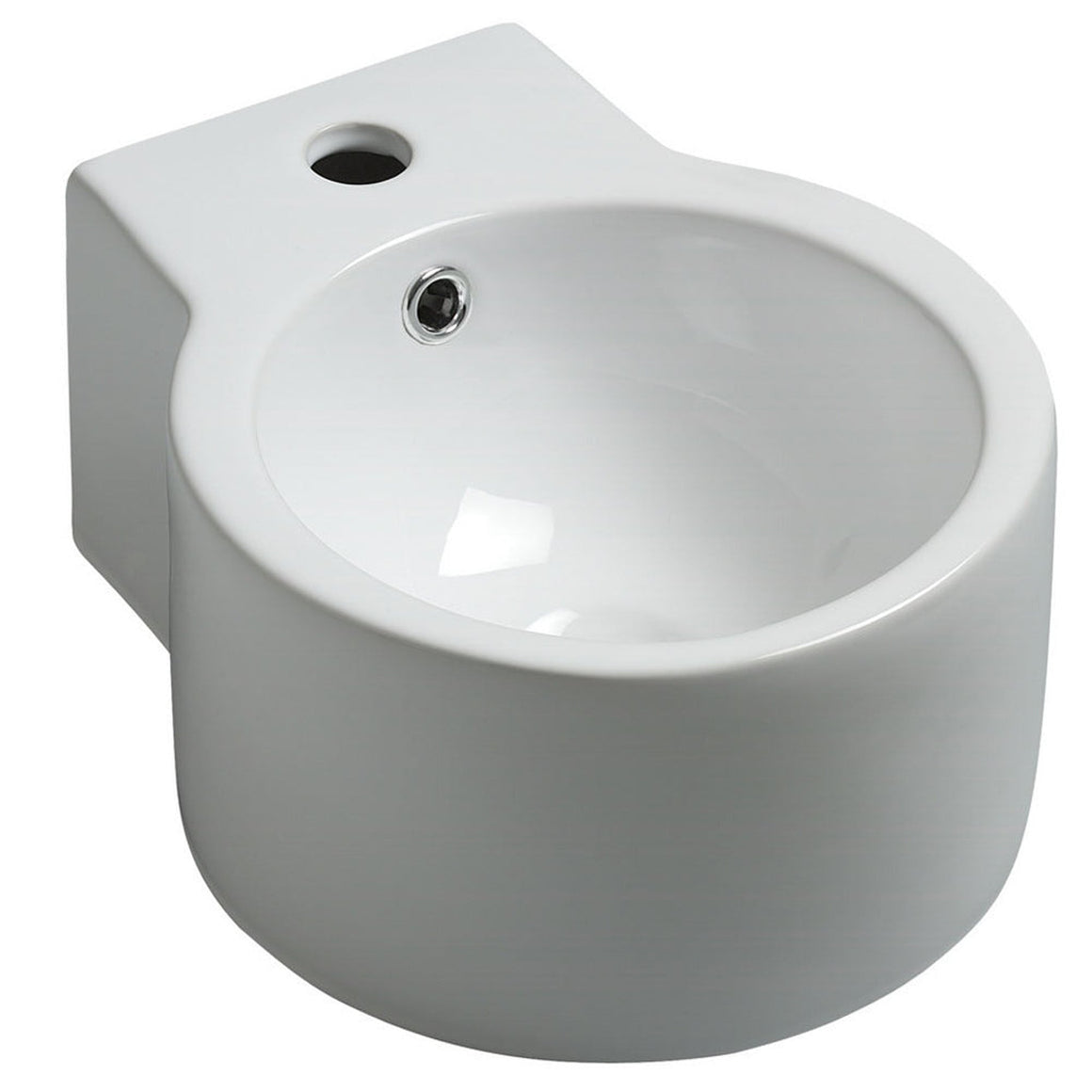 Wiesbaden Kronos fontein 32 x 27,5 x 16 cm keramiek wit - productfoto