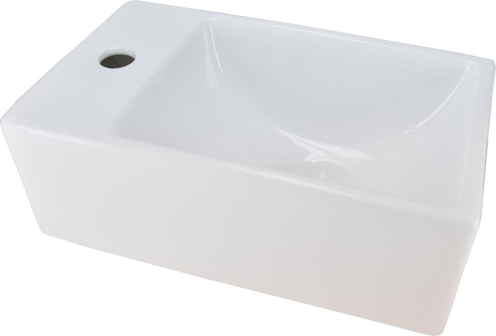 Wiesbaden Rhea XXS fontein keramiek Links - productfoto