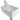 Wiesbaden Fonteinset Rhea XXS met fontein, kraan, sifon en afvoerplug Links - productfoto