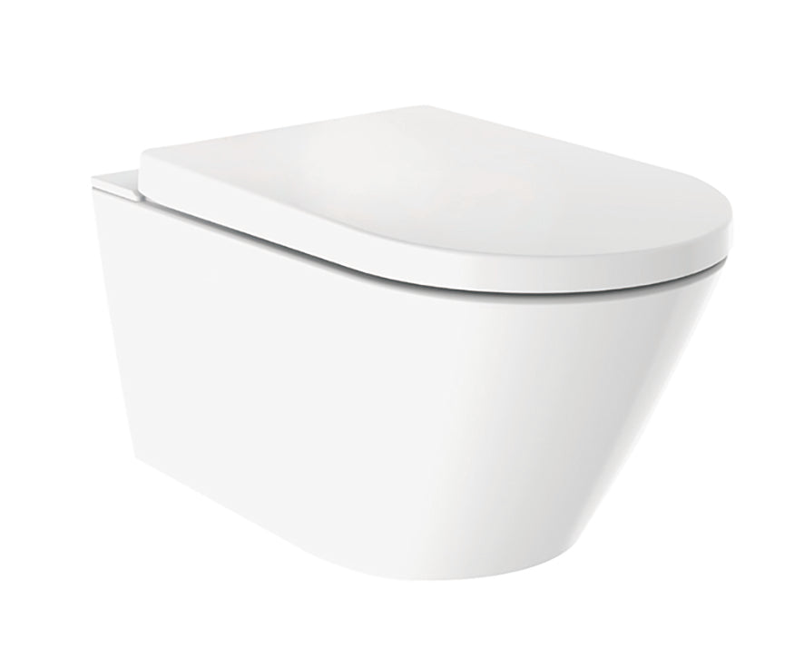 Xellanz Vesta eco douche wc rimless glans wit - productfoto