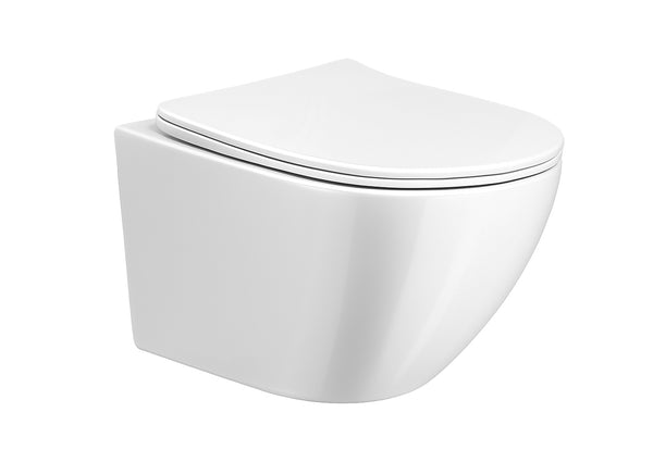 Xellanz Nibiru rimless wandcloset met toiletzitting softclose en quick release