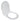 Xellanz Nibiru toiletzitting softclose en quick release glans wit - productfoto