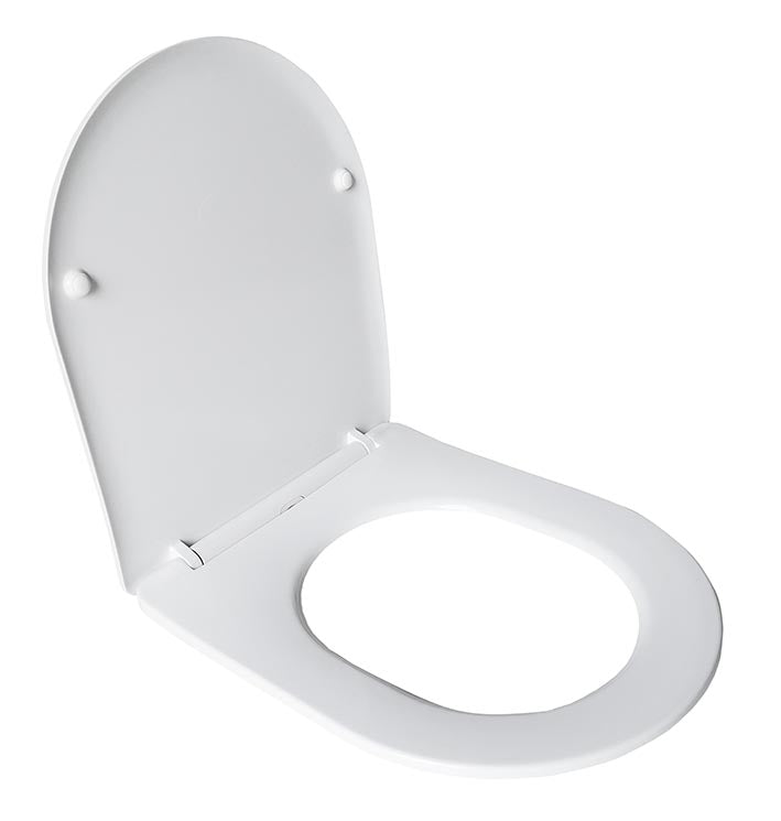 Xellanz Nibiru toiletzitting softclose en quick release glans wit - productfoto