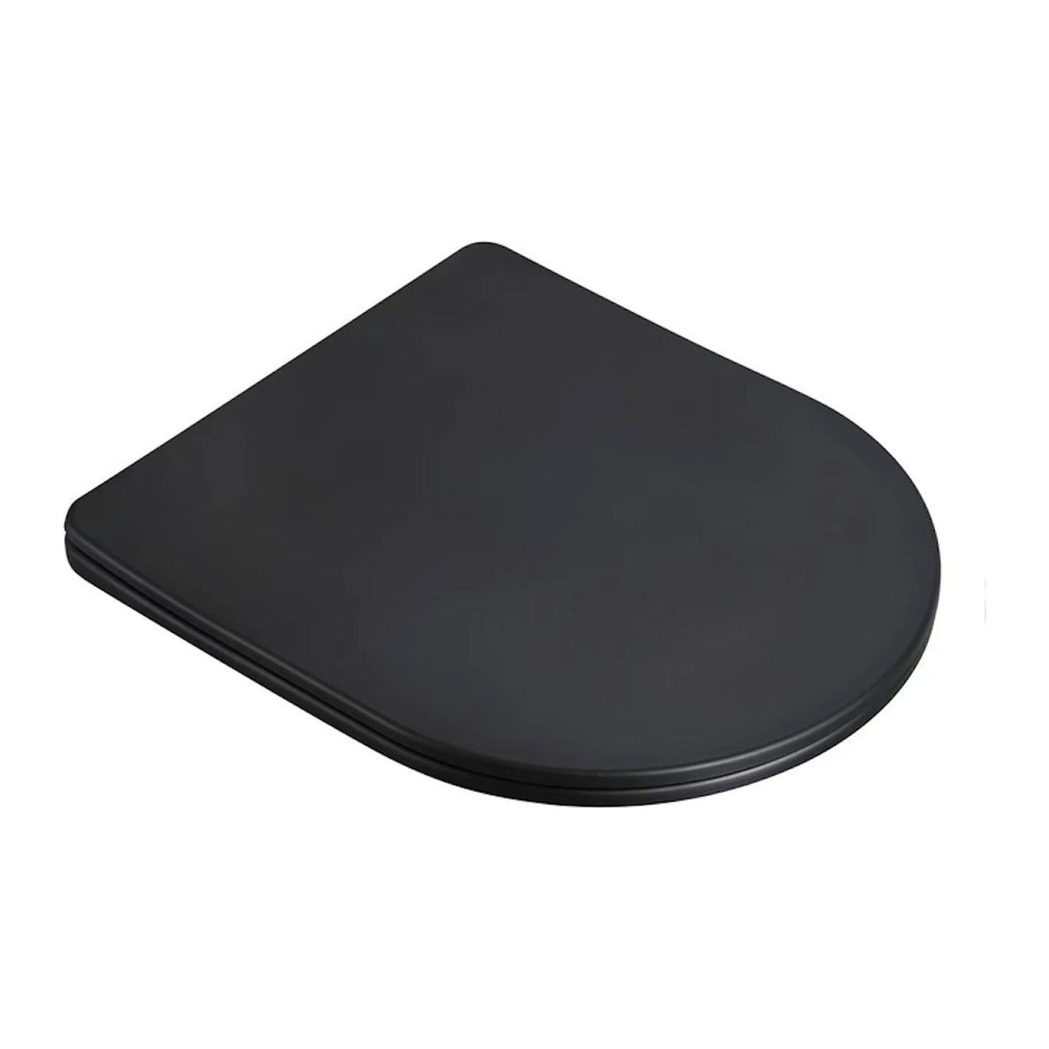Xellanz Nibiru toiletzitting softclose en quick release – Mat zwart #kleur_mat-zwart