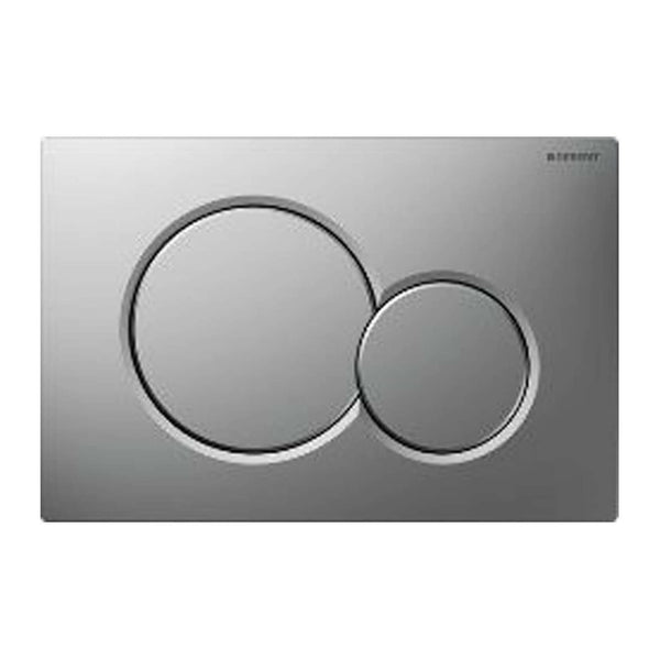Geberit Sigma01 drukplaat mat chroom
