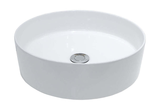 Link Design Lavabo Rond Wiesbaden 40 cm Mat Blanc