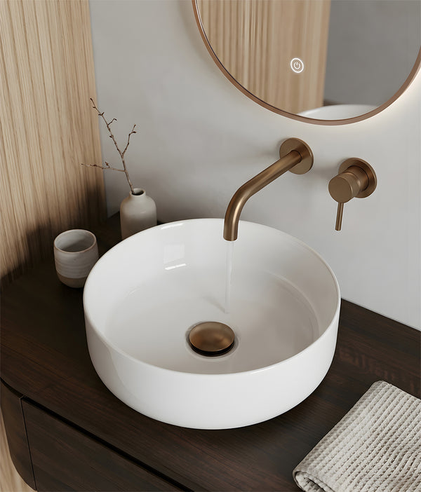 Wiesbaden Colosso ronde waskom 36 x 12 cm keramiek