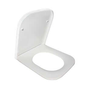 Abattant de toilette Sky softclose et libération rapide brillant blanc