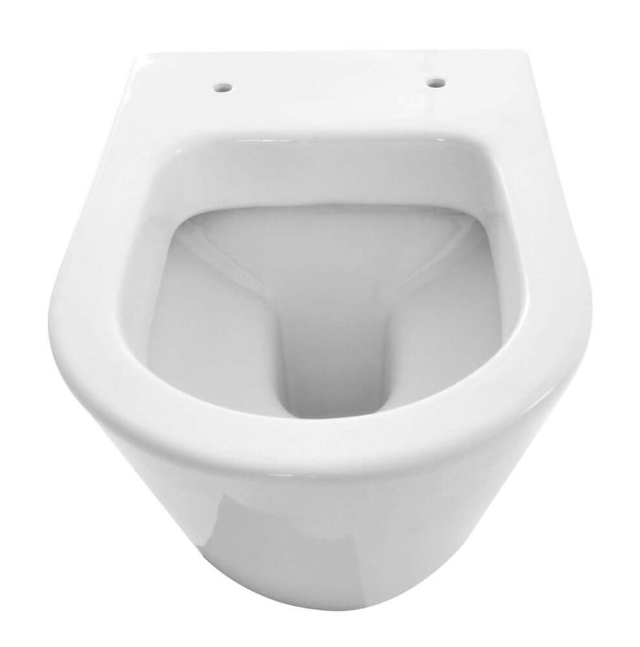 Wiesbaden Vesta Wandtoilet zonder zitting Wit