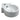Wiesbaden Atlas hoekfontein 44 x 27,5 x 12 cm – Glans wit