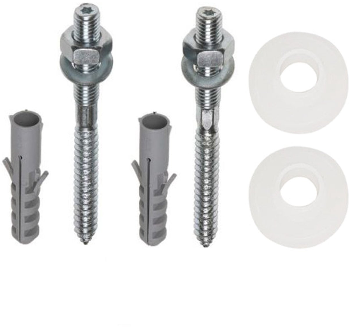 Riko Plugboutenset M10×110 mm voor wastafel, 2 stuks - productfoto - setinhoud