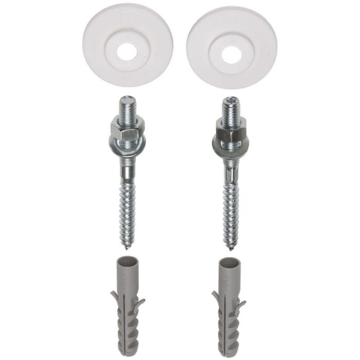 Riko Plugboutenset M6×80 mm voor fontein, 2 stuks - productfoto - setinhoud