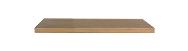 Lotusblad Wiesbaden 40X22 Cm in natuurlijk eikenhout
