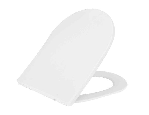 Abattant de toilette fin Shade softclose et libération rapide mat blanc
