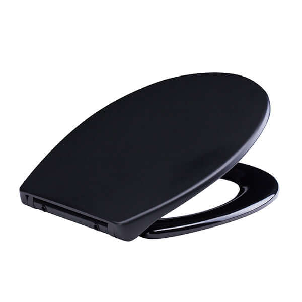 Malta One Touch Soft Close Toiletbril Wiesbaden Mat Zwart