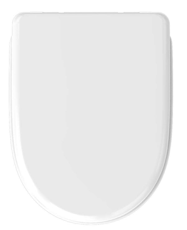Abattant de toilette Menir softclose et libération rapide brillant blanc