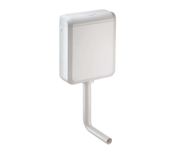 Réservoir de chasse d'eau universel Uniflush 2 en 1 solution plastique blanc