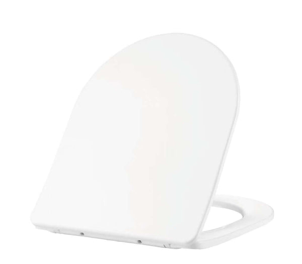 Nibiru siège de toilette softclose et libération rapide mat blanc