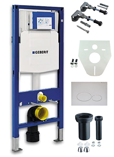 Geberit UP-320 inbouwreservoir met drukplaat-wit