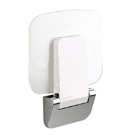 Siège rabattable de douche blanc Serva