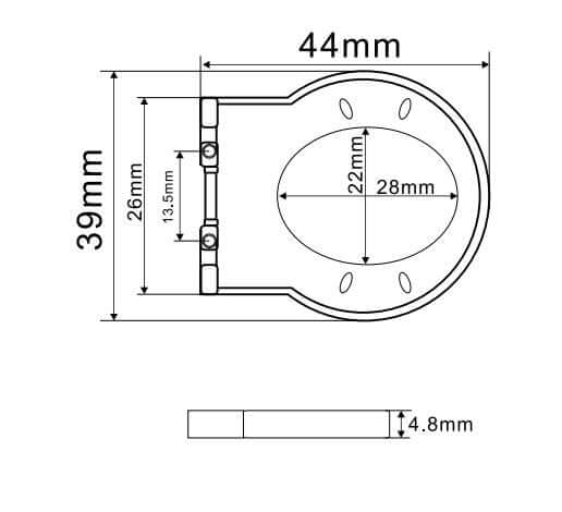 Amor Toilettensitz Softclose und Quick Release glänzend weiß