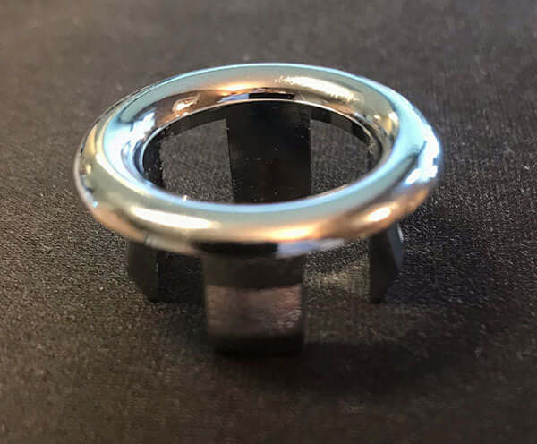 Überlaufring Wiesbaden Chrom Kunststoffring für Waschbecken