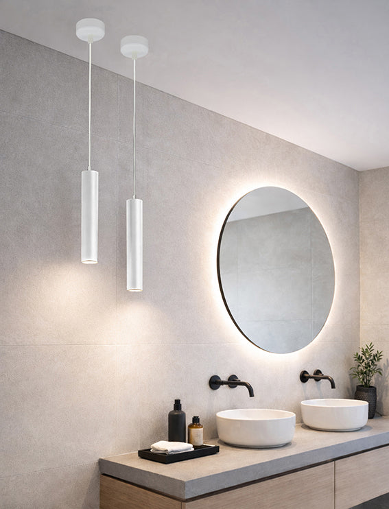 Wiesbaden Oriona hanglamp dimbaar Mat wit - detailfoto