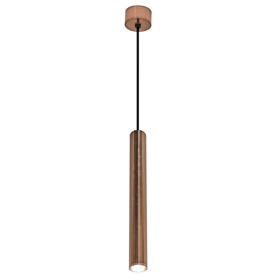 Wiesbaden Oriona hanglamp dimbaar geborsteld brons koper - productfoto