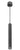 Wiesbaden Oriona hanglamp dimbaar Gunmetal - productfoto