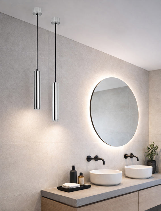 Wiesbaden Oriona hanglamp dimbaar Chroom - detailfoto
