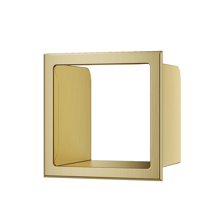 Xellanz Rocko inzetstuk voor reserverolhouder inbouw PVD Geborsteld messing - productfoto