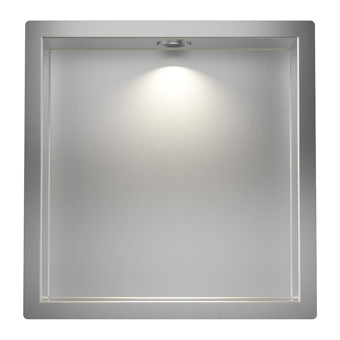 Wiesbaden Demis inbouwnis met LED RVS - productfoto